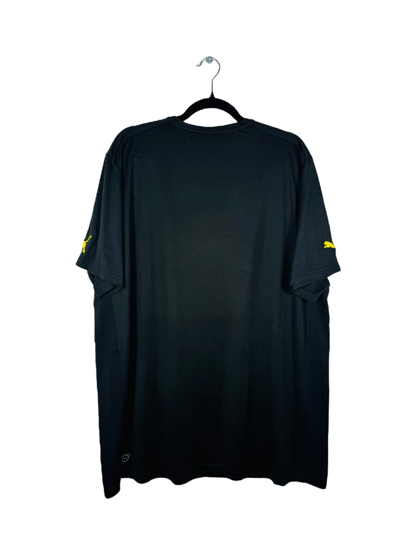 Maillot Dortmund 2012-2013 Extérieur Puma - Vue arrière, taille XXL, couleur noir.