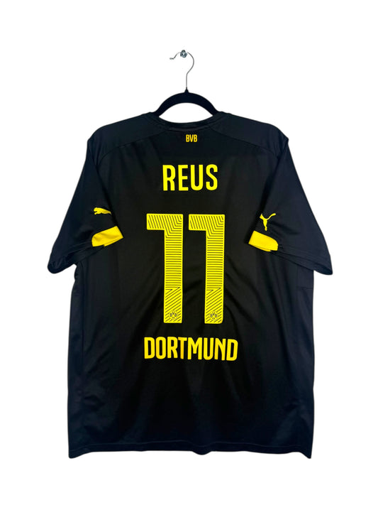 Maillot Borussia Dortmund 2014-2016 extérieur Reus numéro 11 vue arrière flocage