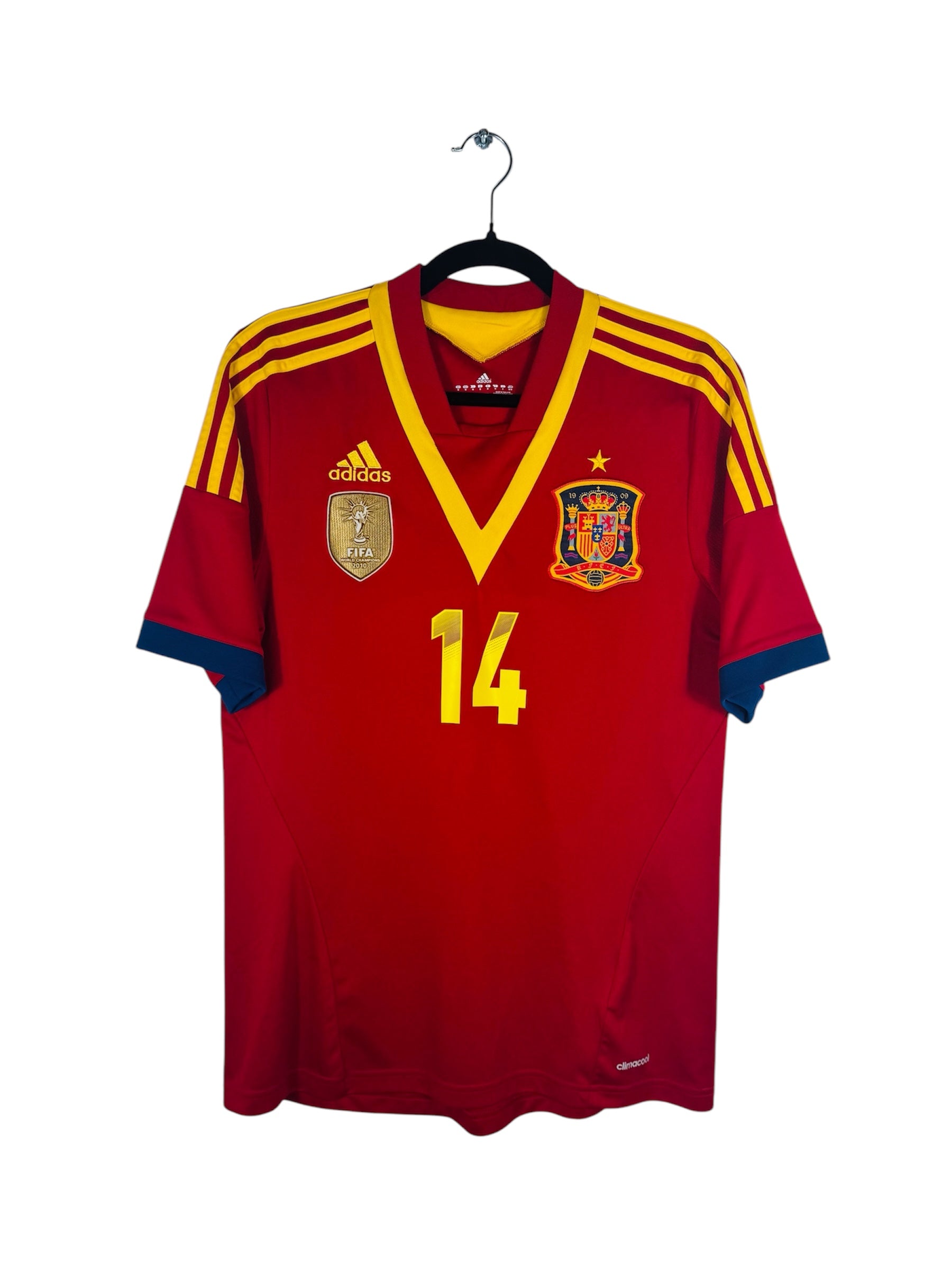 Maillot Espagne 2012-2013 Domicile Adidas - Vue avant