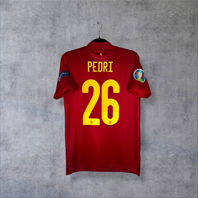 Spain Euro 2020 Home Shirt - Pedri No.26 (S)