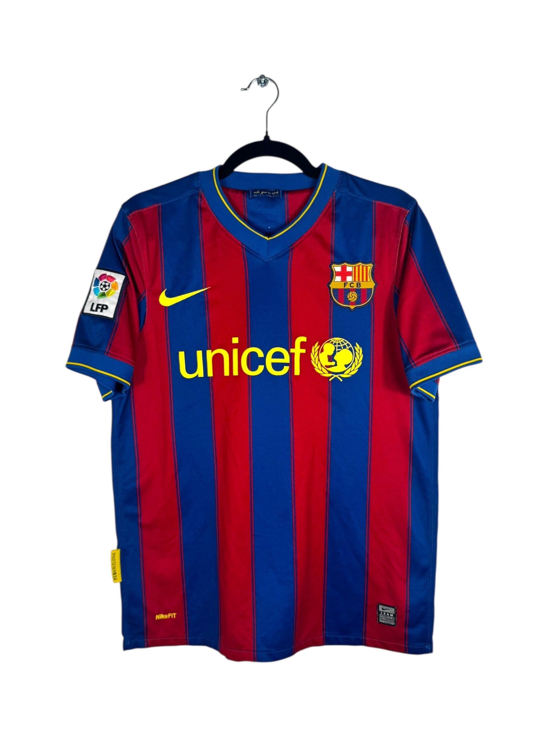 FC Barcelona 2009-2010 Home Jersey – Zlatan Ibrahimović N°9 (S