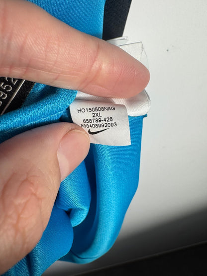 Étiquette d'authenticité avec code Nike 658789-426 prouvant l'originalité du maillot
