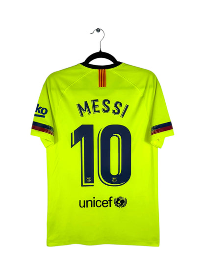 Maillot FC Barcelone 2018-2019 extérieur Lionel Messi numéro 10 vue arrière flocage