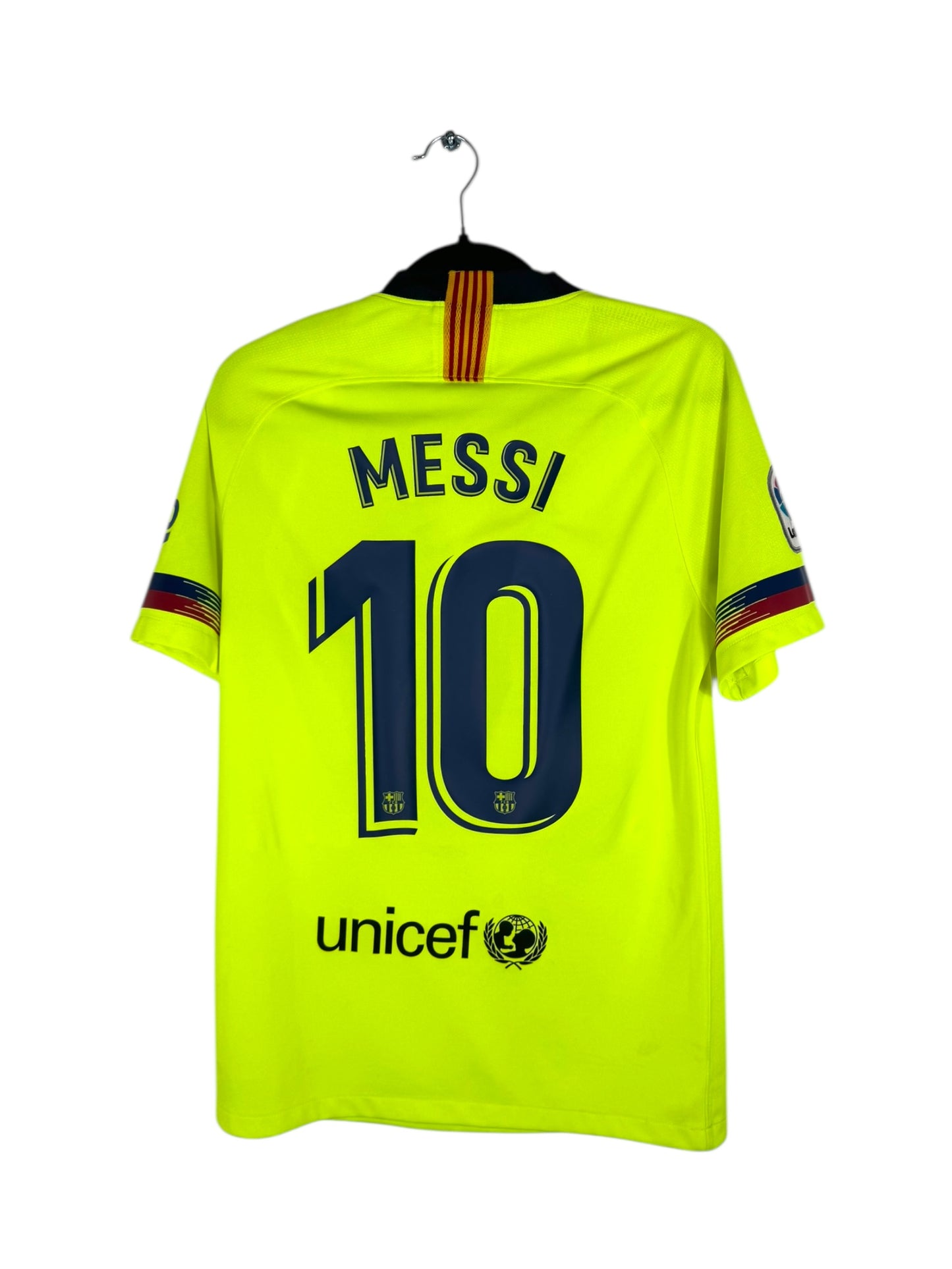 Maillot FC Barcelone 2018-2019 Extérieur Nike Messi 10 taille S