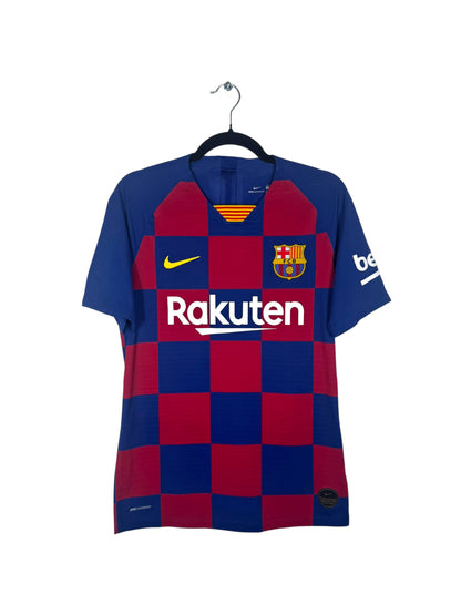 Maillot FC Barcelone 2019-2020 domicile Nike Vaporknit Griezmann 17 bleu rouge taille S vue avant