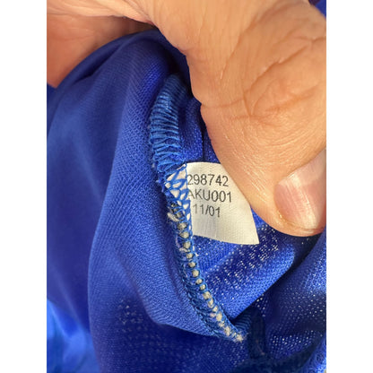 Étiquette d'authenticité avec code Adidas 298742 prouvant l'originalité du maillot