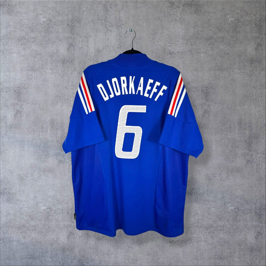 France 2002 Home Shirt - Djorkaeff No.6 (XXL)