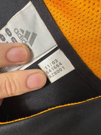 Étiquette d'authenticité avec code Adidas 641664 prouvant l'originalité du maillot