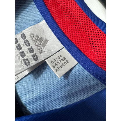 Étiquette d'authenticité avec code Adidas 641768 prouvant l'originalité du maillot