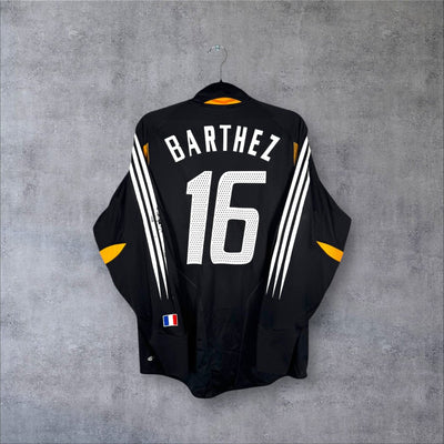 Ensemble Maillot & Short France 2004 Gardien - Barthez N°16 (M)
