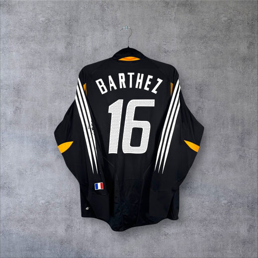 Ensemble Maillot & Short France 2004 Gardien - Barthez N°16 (M)