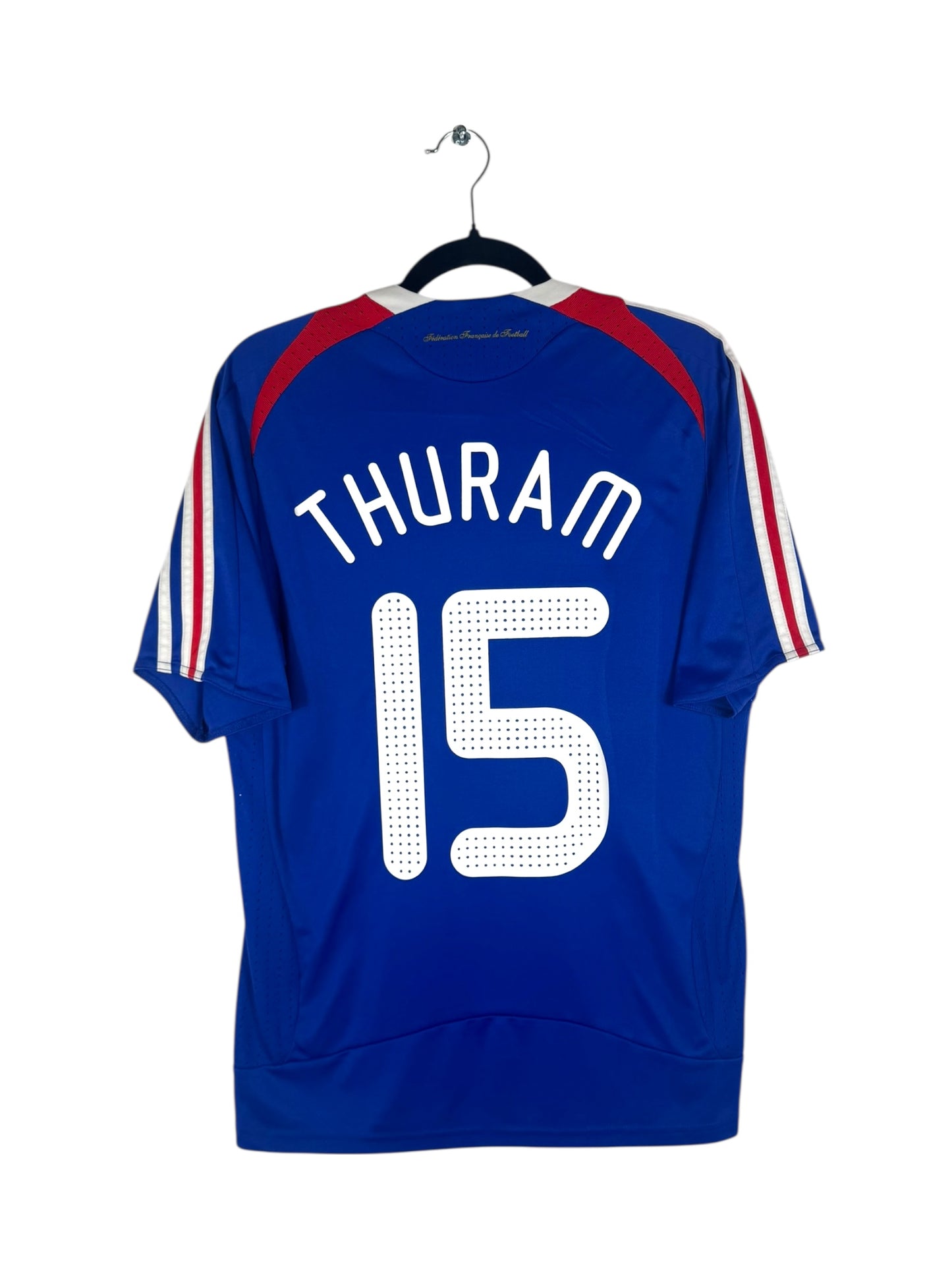 Maillot France 2007-2008 domicile Adidas Thuram 15 taille S