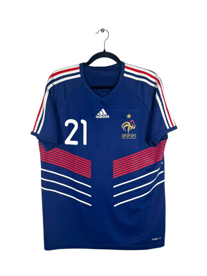 Maillot France 2009-2010 domicile Adidas Anelka 21