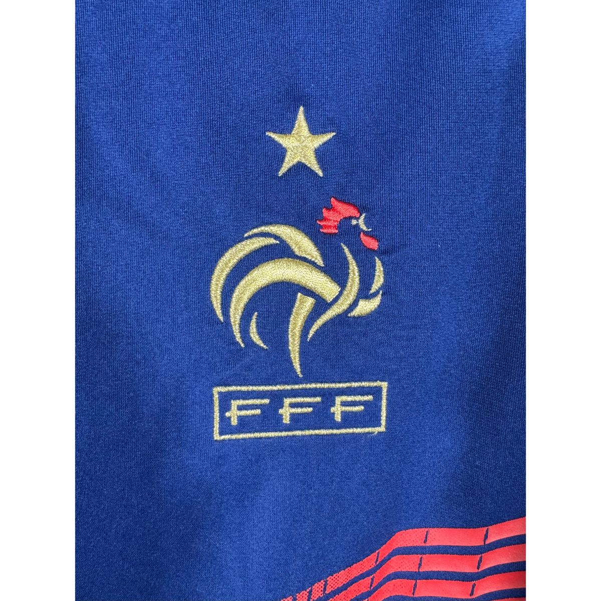 Détail de l'écusson de la FFF