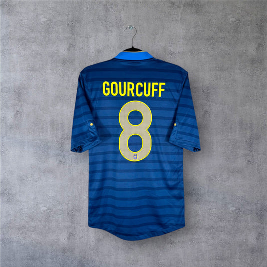 Flocage Gourcuff numéro 8 sur maillot France 2012-2013