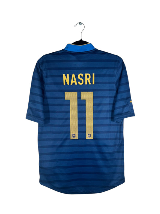 Maillot France 2012-2013 domicile Nike Nasri 11 taille S vue arrière