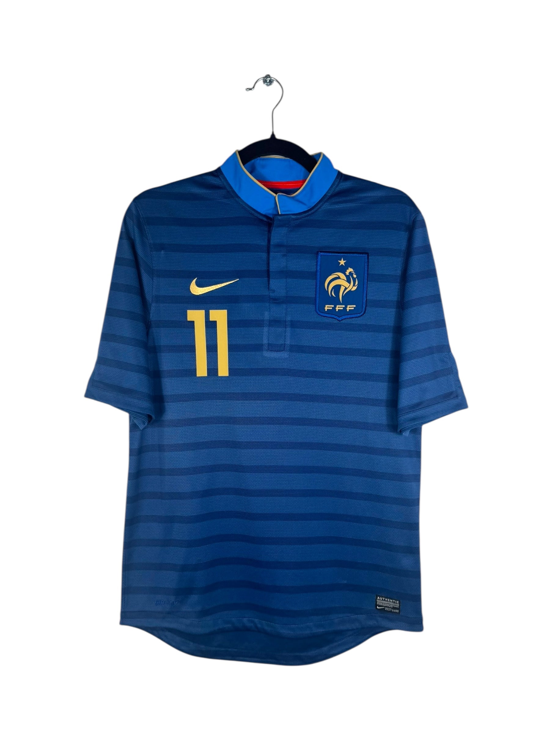 Maillot France 2012-2013 domicile Nike Nasri 11 taille S vue avant