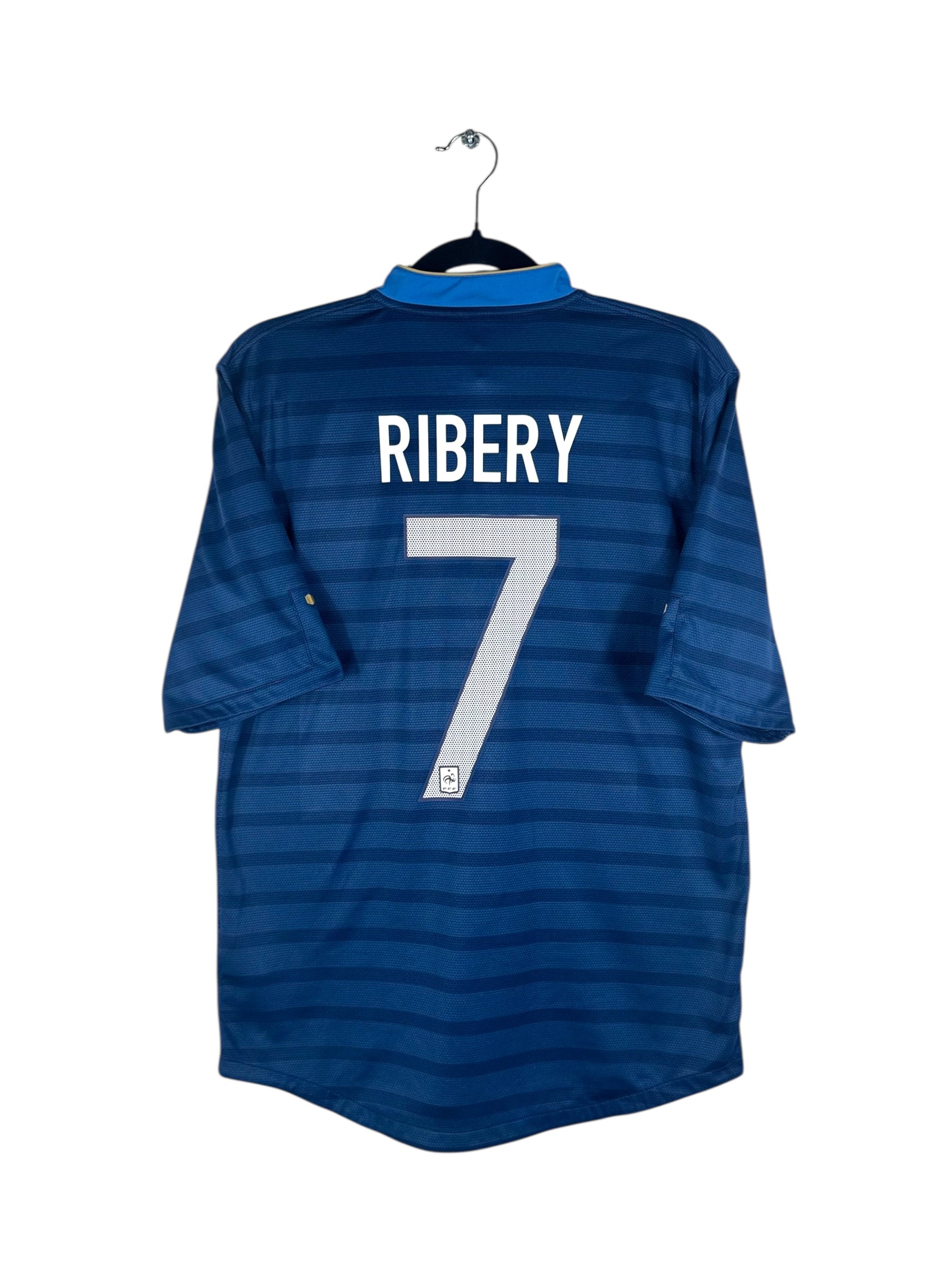 Maillot France 2012-2013 domicile Franck Ribéry numéro 7 vue arrière flocage