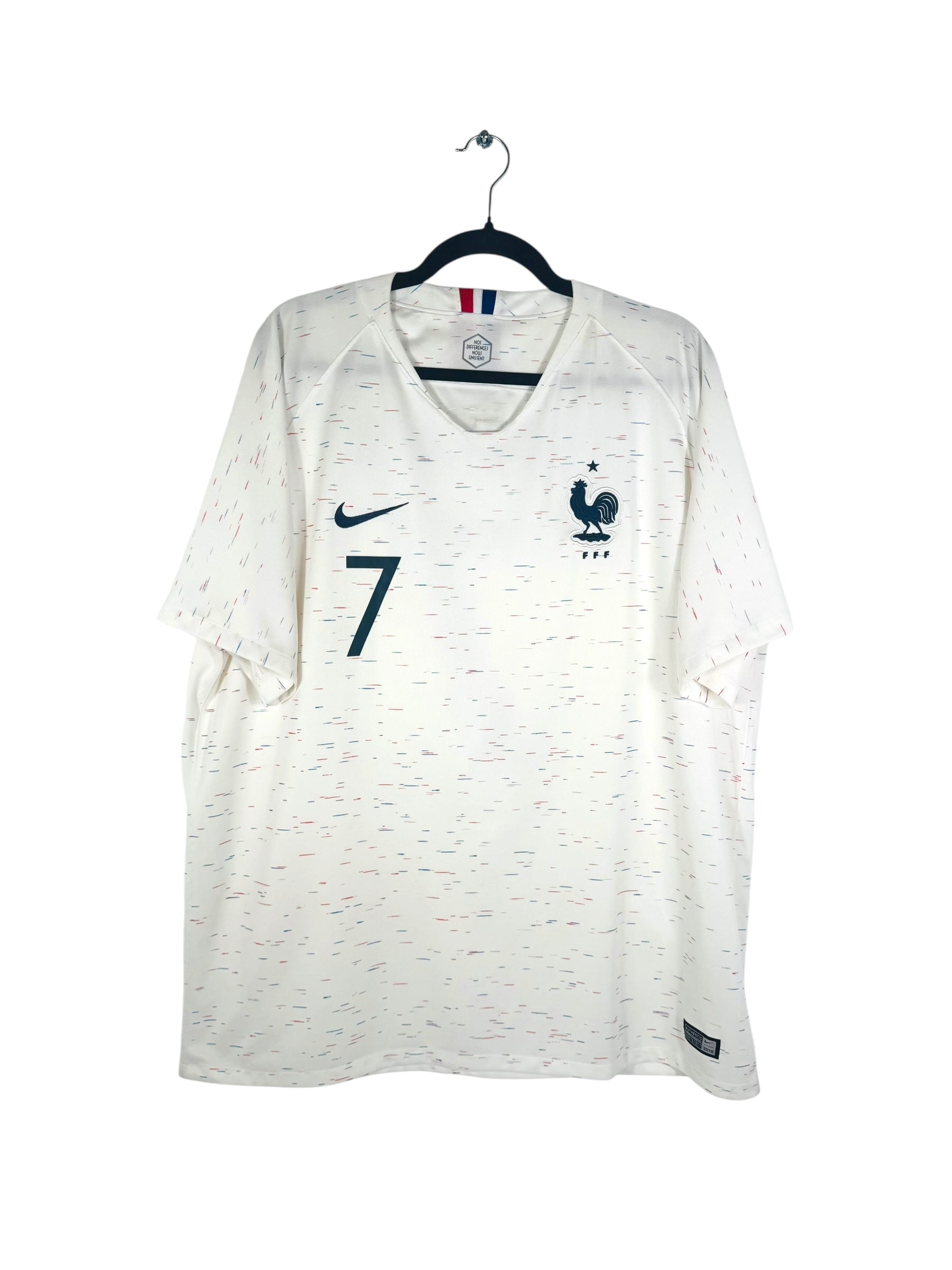 Maillot France 2018-2019 extérieur Griezmann N°7