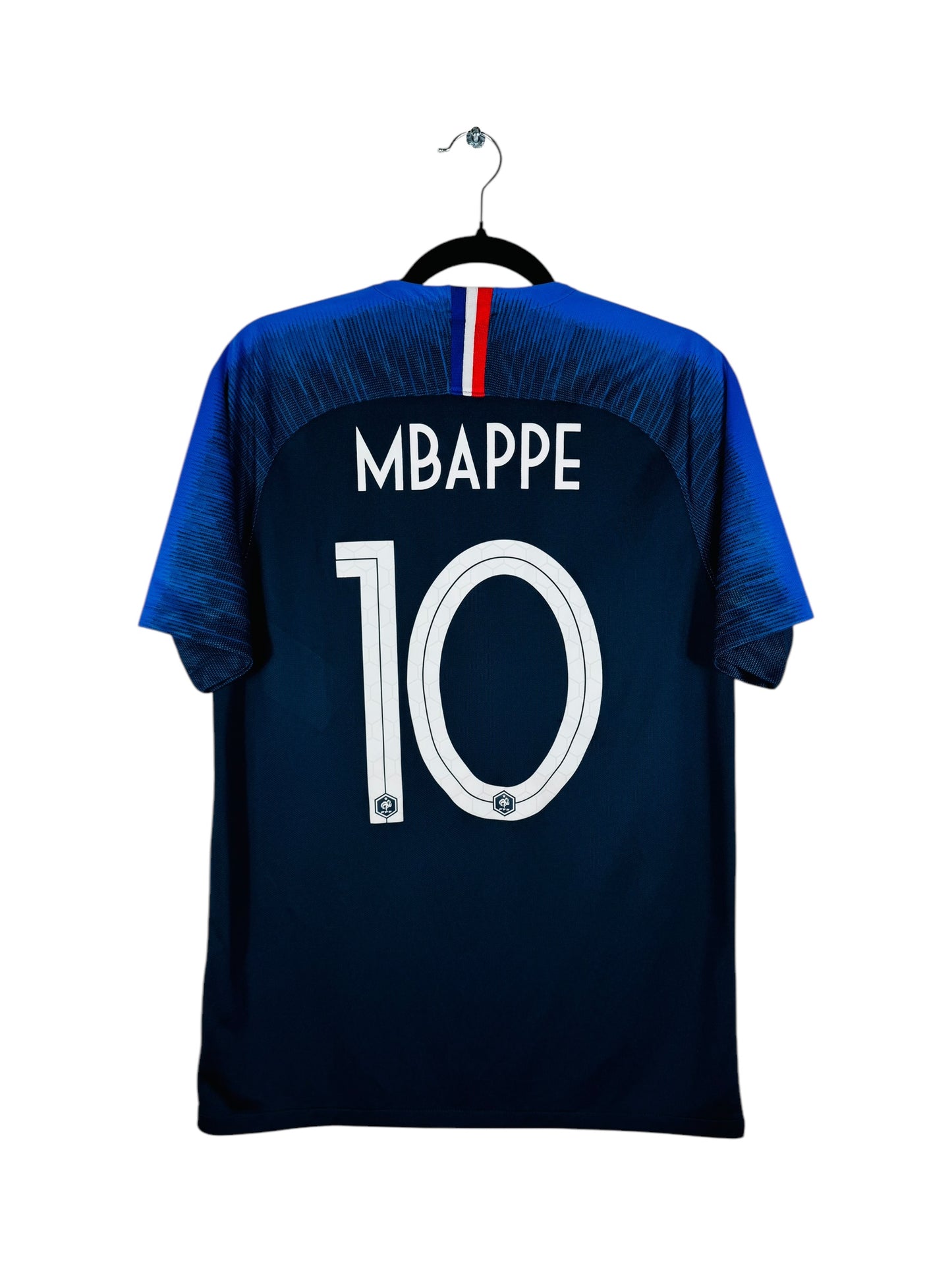 Maillot France CDM 2018 Domicile Mbappé N°10 - Vue arrière