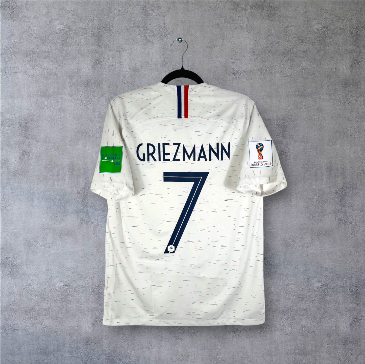 Flocage Griezmann numéro 7 sur maillot France 2018