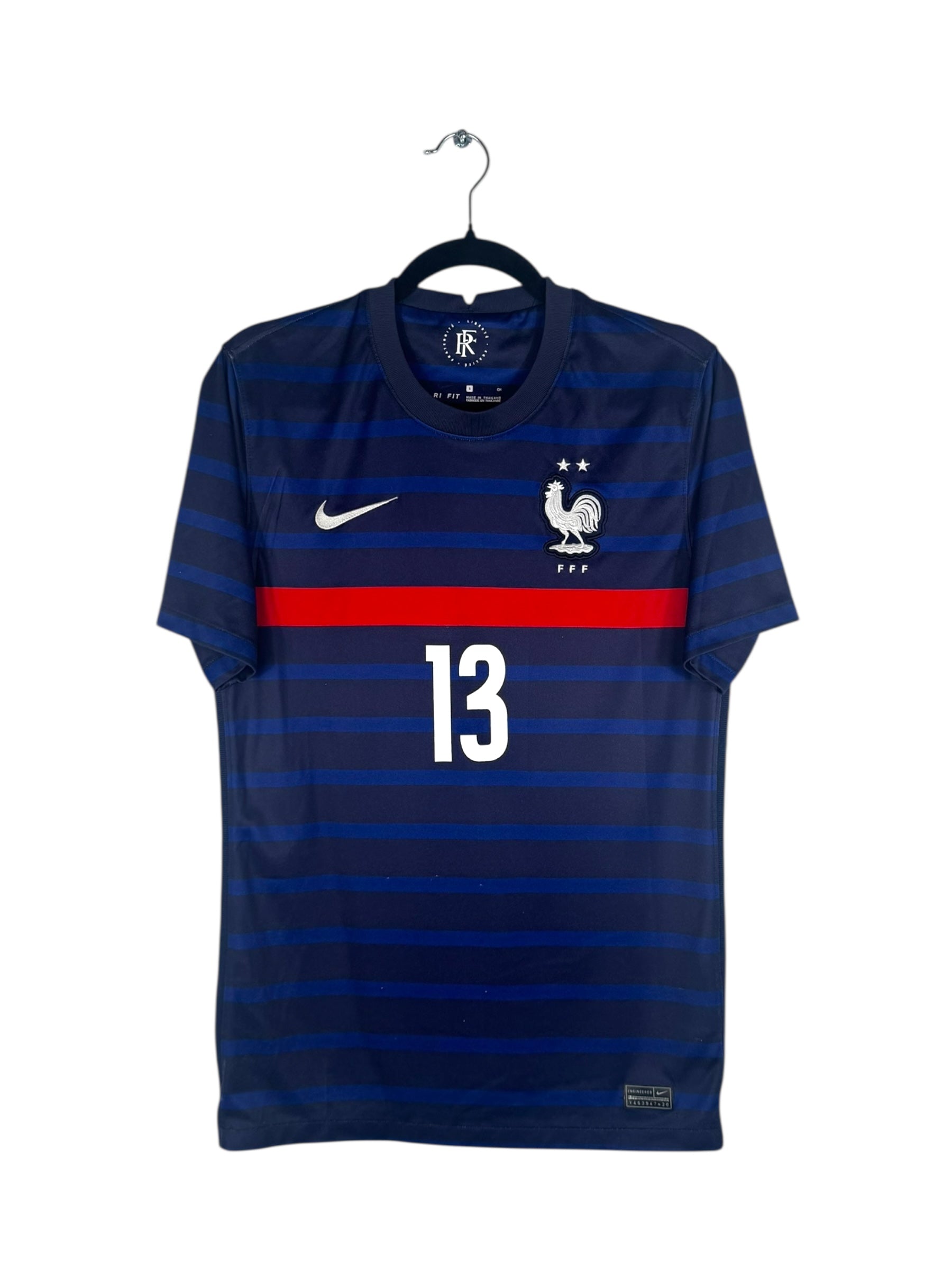 Maillot France 2020-2021 domicile Nike Kanté 13 taille S vue avant