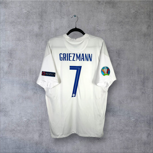 Flocage Griezmann numéro 7 sur maillot France 2020 Extérieur