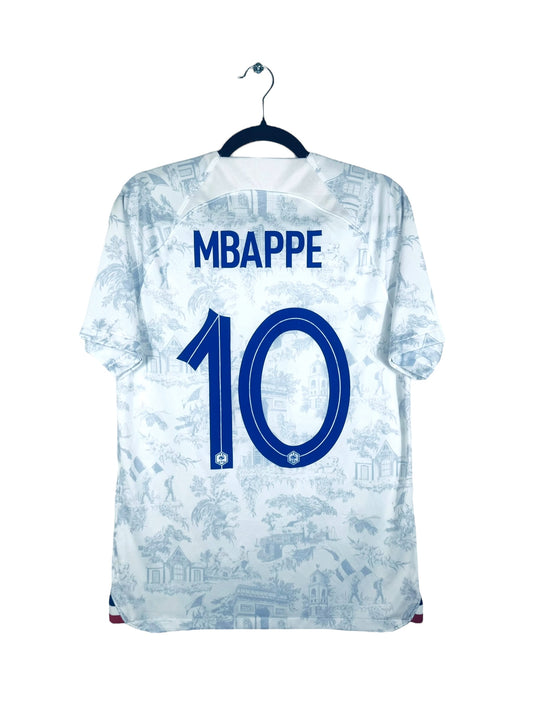 Maillot France 2022-2023 Extérieur - Mbappé N°10 - Vue arrière