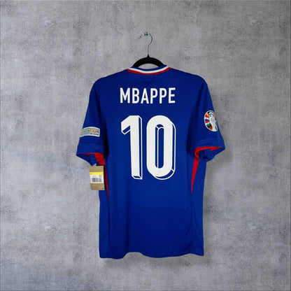 Maillot France 2024 Domicile Mbappé 10 - dos flocage