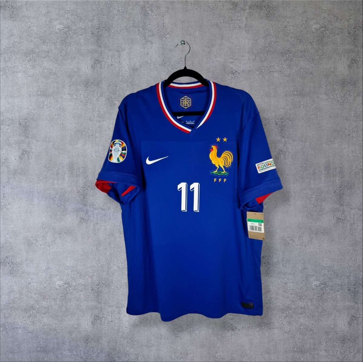 Maillot France 2024 Domicile - face coq FFF