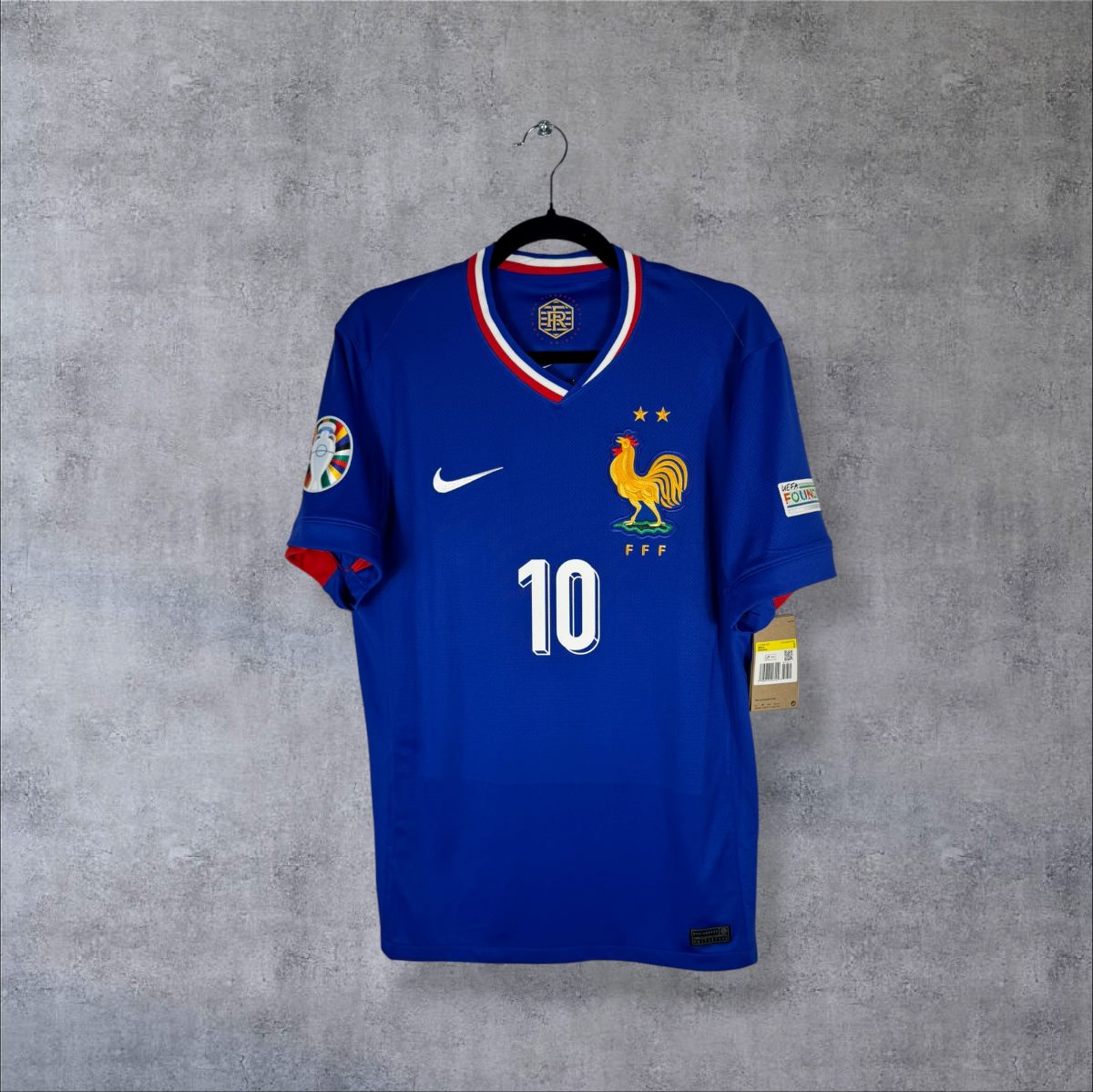 Maillot France 2024 Domicile - face coq FFF