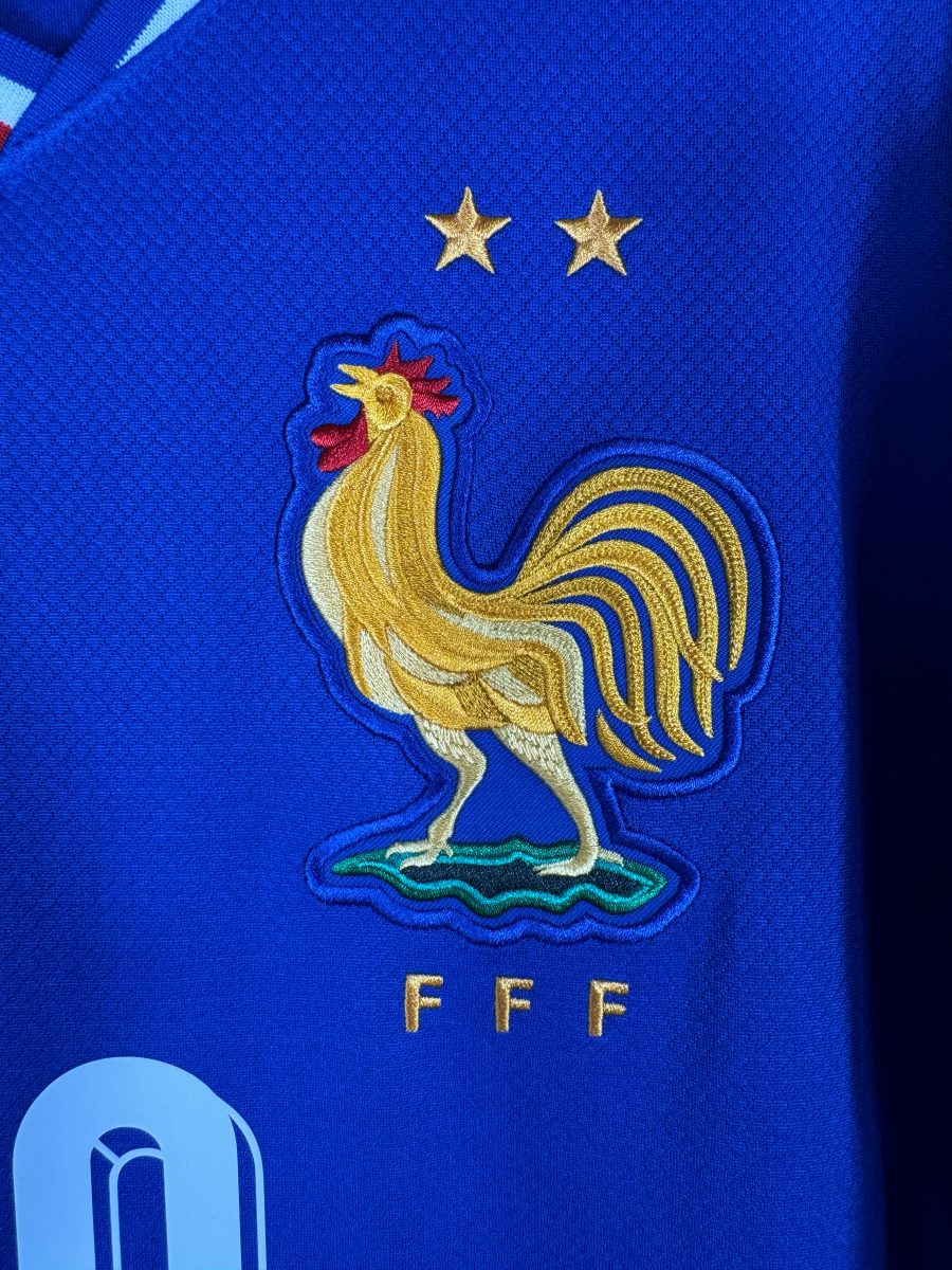 Maillot France 2024 Domicile - détail patch UEFA Euro 2024