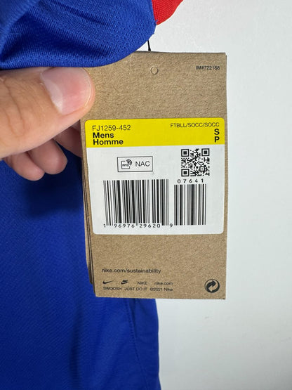 Maillot France 2024 - étiquette Nike neuve avec référence