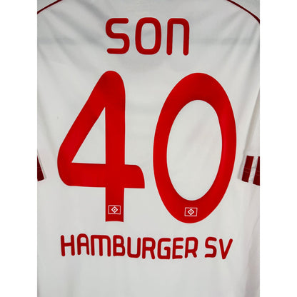 Détail de la typographie du flocage sur le numéro 40 de Heung-Min Son