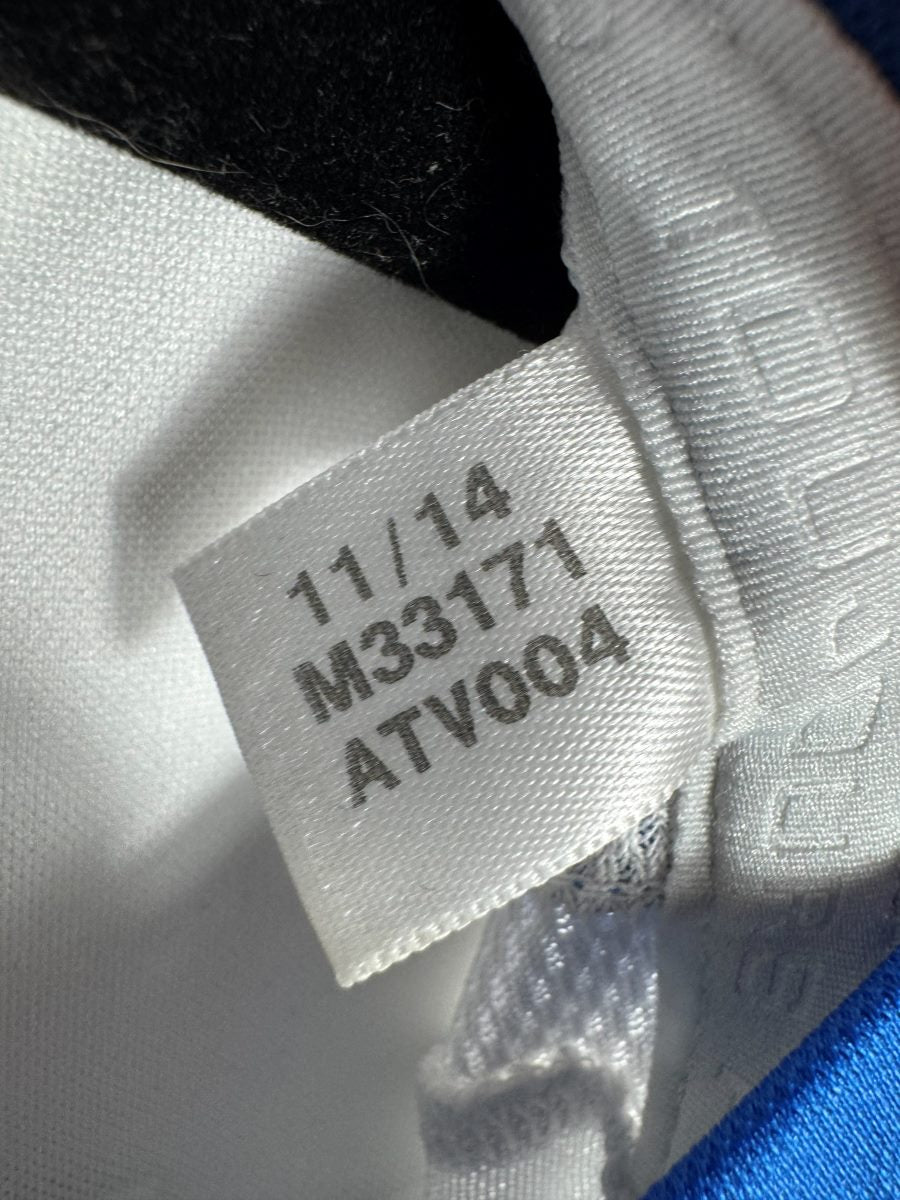 Étiquette intérieure adidas 11/14 code M33171 du maillot Impact Montréal extérieur