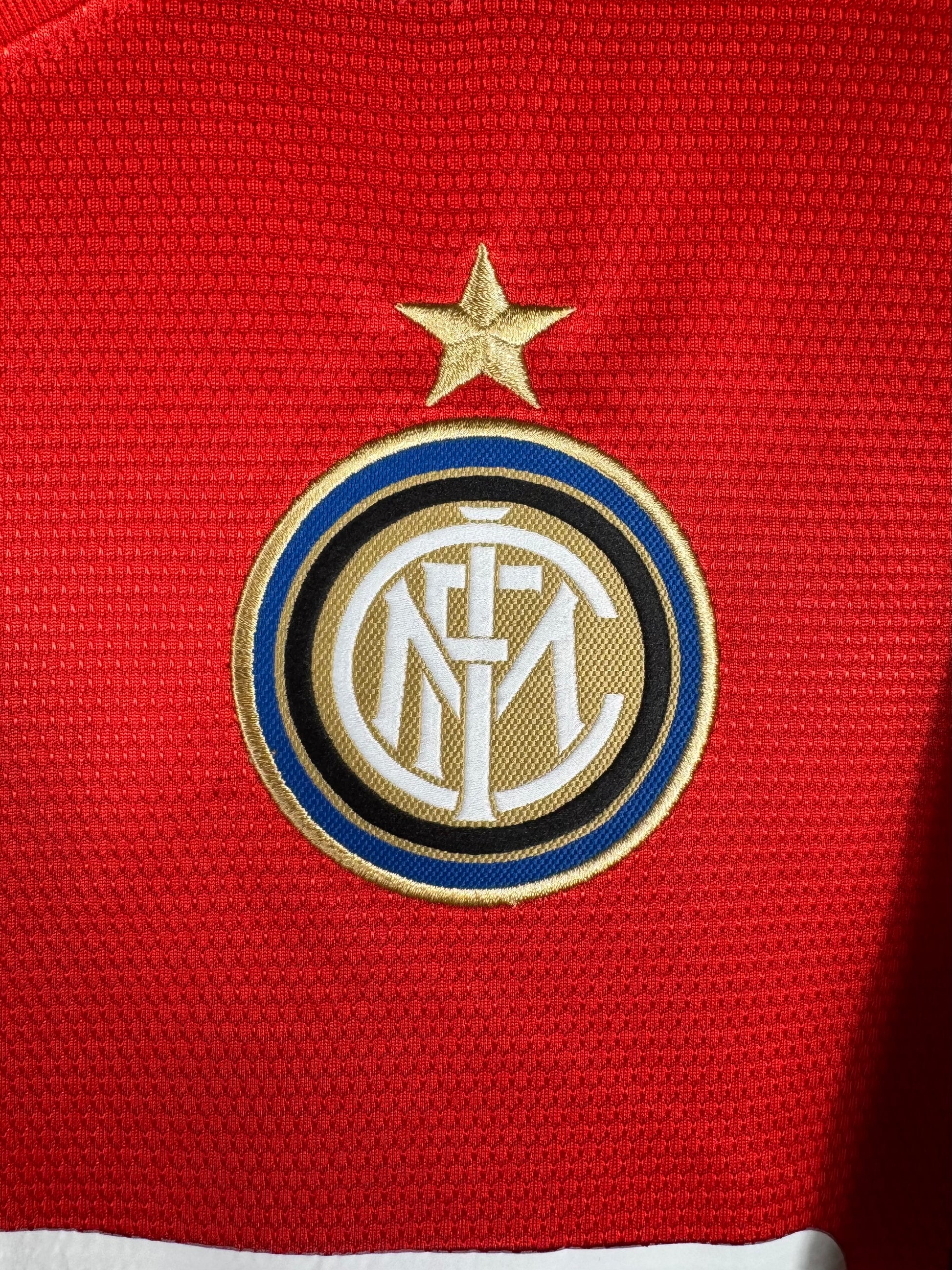 Détail de l'écusson de l'Inter Milan