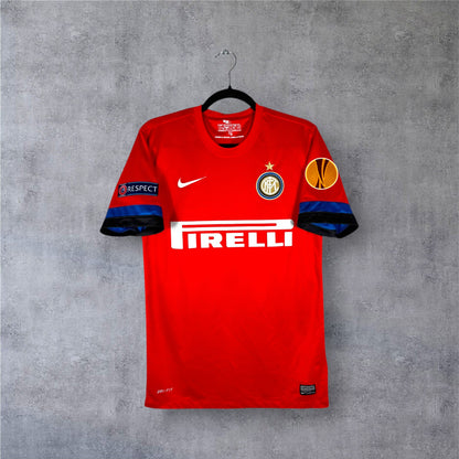 Maillot authentique Inter Milan 2012-2013 Extérieur Nike vue de face