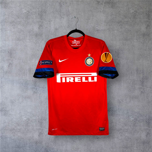 Maillot authentique Inter Milan 2012-2013 Extérieur Nike vue de face