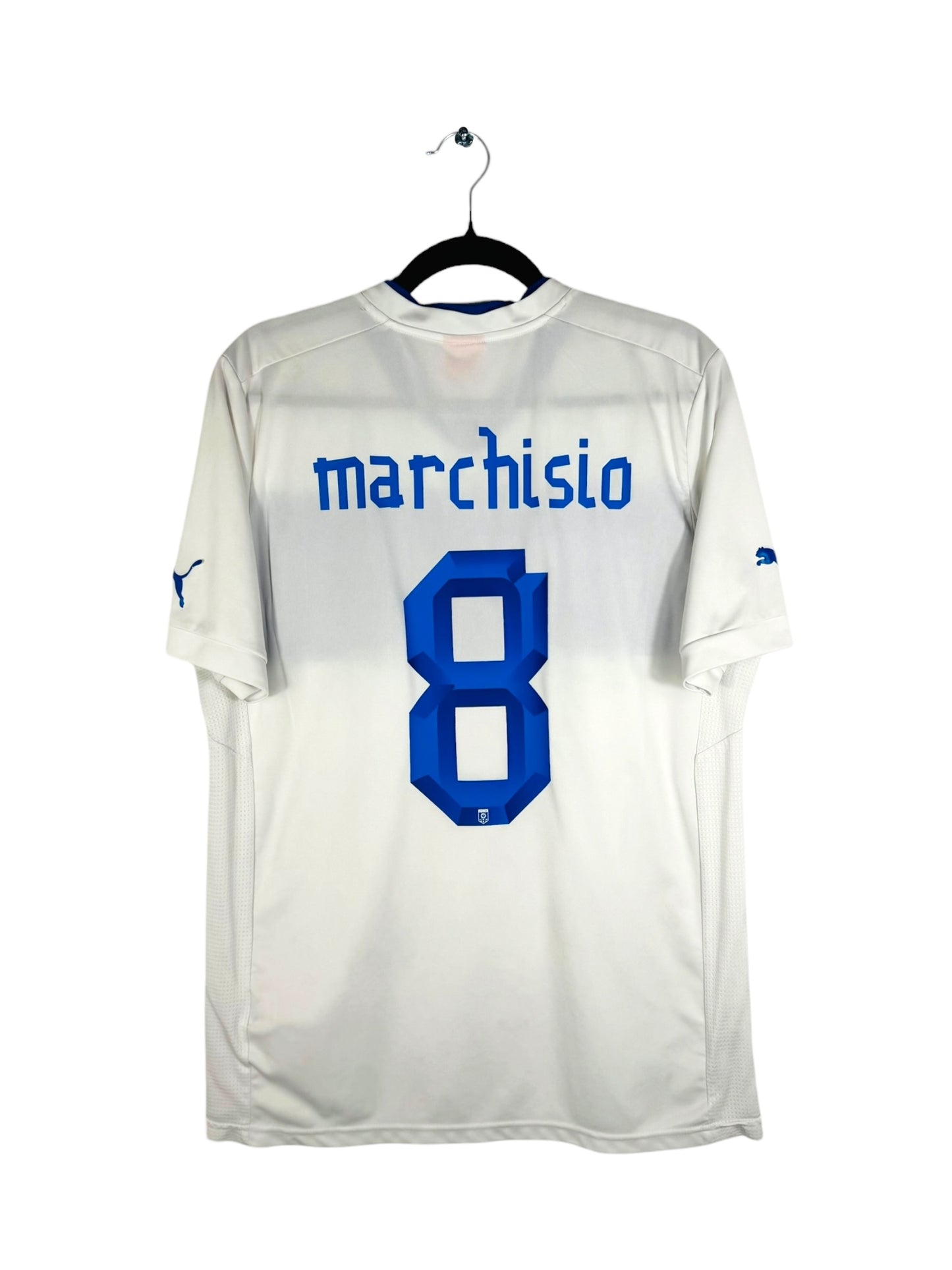 Maillot Italie 2012-2013 extérieur Puma Marchisio 8 taille L vue arrière