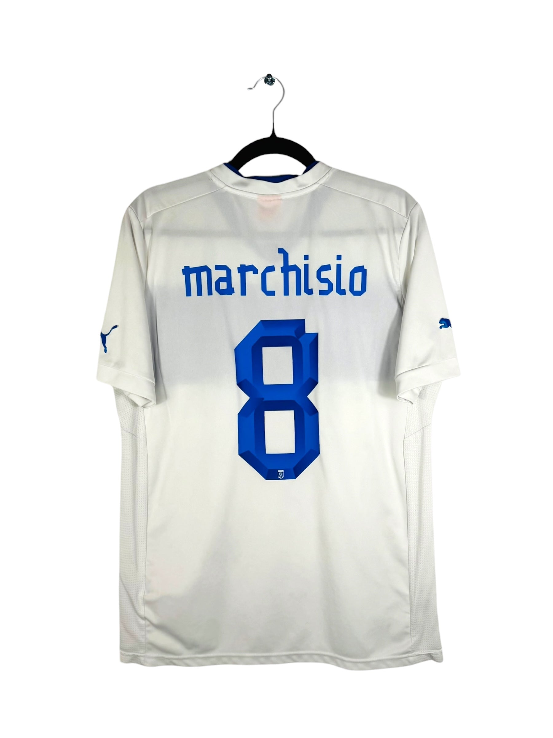 Maillot Italie 2012-2013 extérieur Puma Marchisio 8 taille L vue arrière