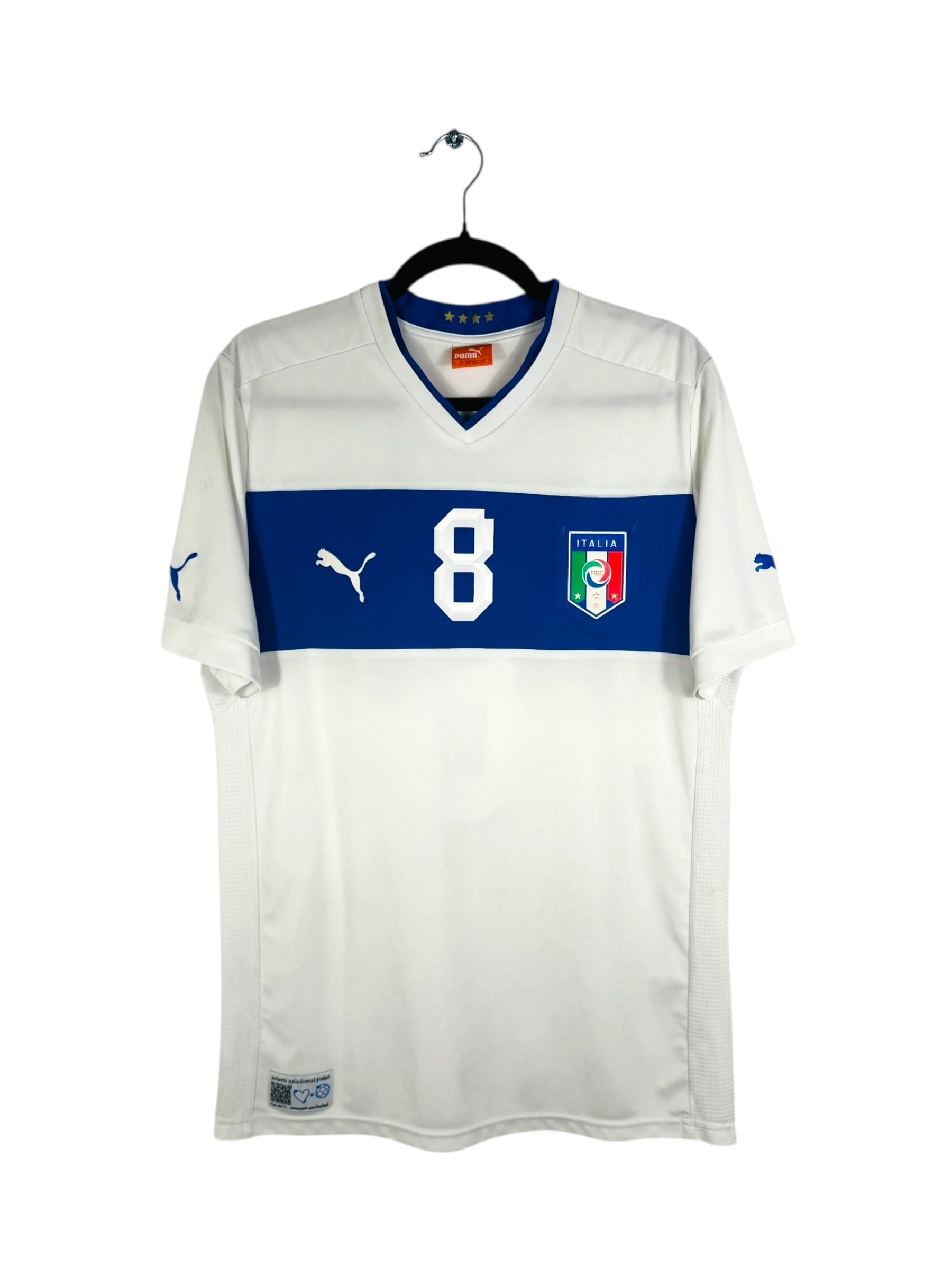 Maillot Italie 2012-2013 extérieur Puma Marchisio 8 taille L vue avant
