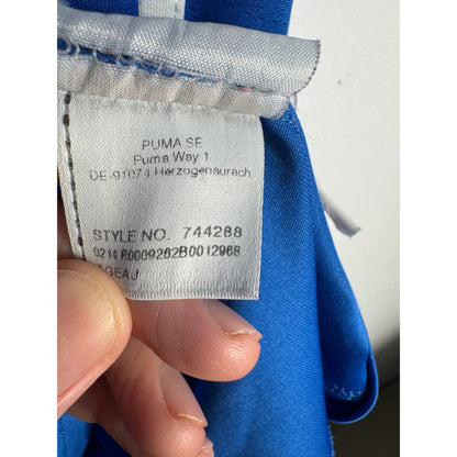 Étiquette d'authenticité avec code Puma 744268 prouvant l'originalité du maillot