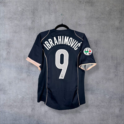 Maillot Juventus 2004-2005 Extérieur - Ibrahimovic N°9 (S)