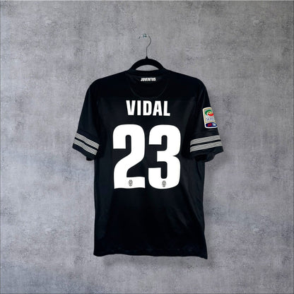 Flocage Vidal numéro 23 sur maillot Juventus 2012-2013 Extérieur