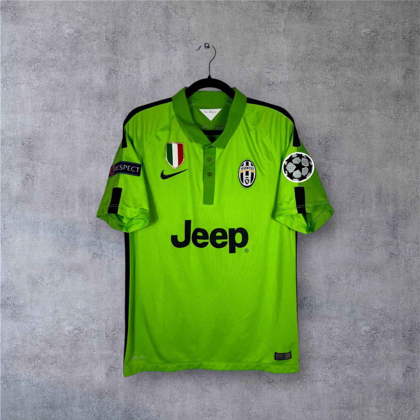 Maillot authentique Juventus 2014-2015 Third Nike vue de face