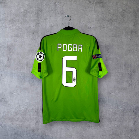 Flocage Pogba numéro 6 sur maillot Juventus 2014-2015 Third