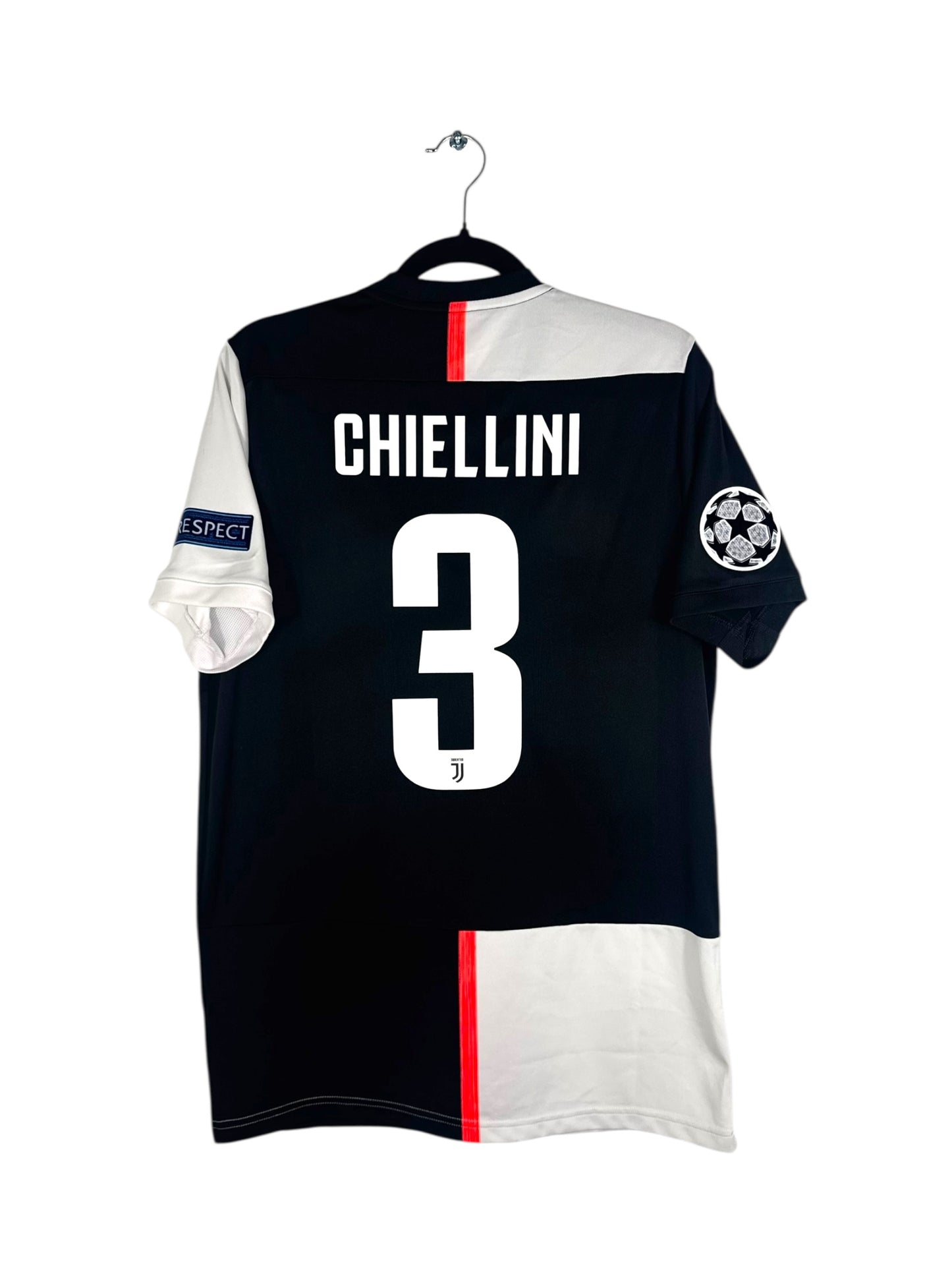 Maillot Juventus 2019-2020 domicile Chiellini numéro 3 vue arrière flocage