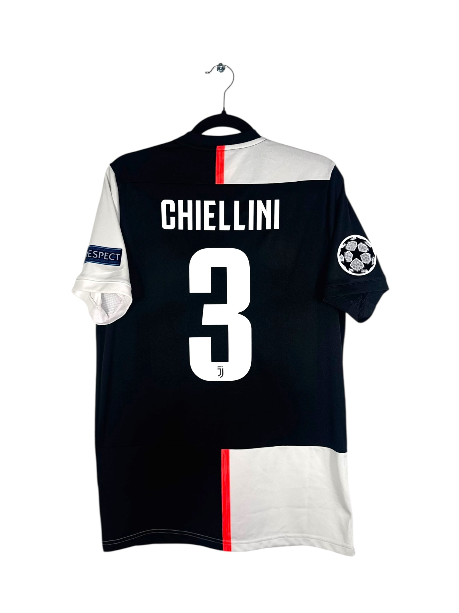 Maillot Juventus 2019-2020 domicile Chiellini numéro 3 vue arrière flocage