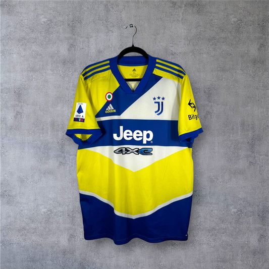 Maillot authentique Juventus 2021-2022 Third Adidas vue de face