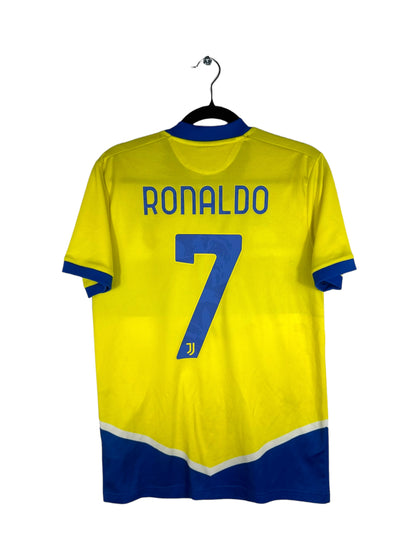 Maillot Juventus 2021-2022 third Cristiano Ronaldo numéro 7 vue arrière flocage